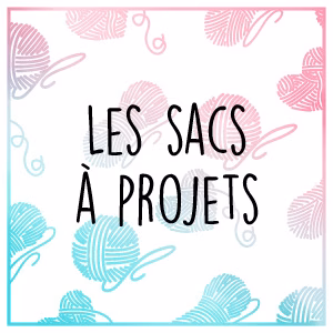 Sacs à projet et pochettes à crochets