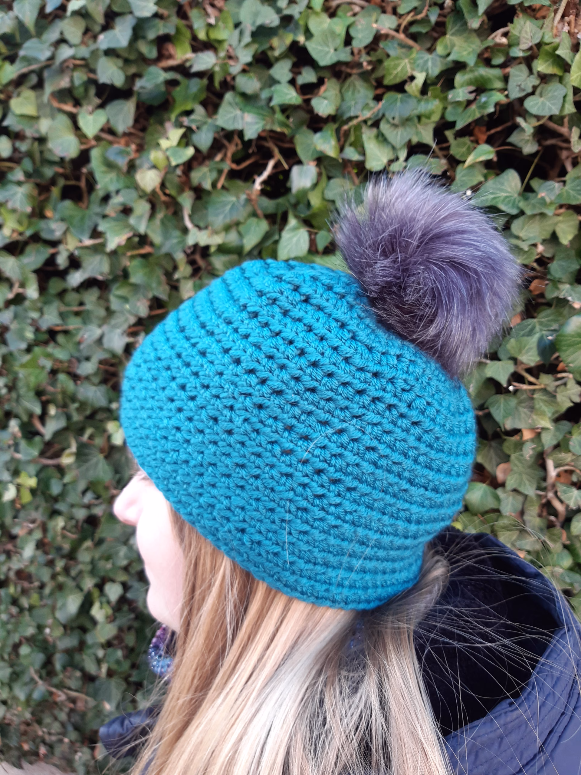 Patron au crochet Bon'Pom le bonnet super facile : le modèle à télécharger