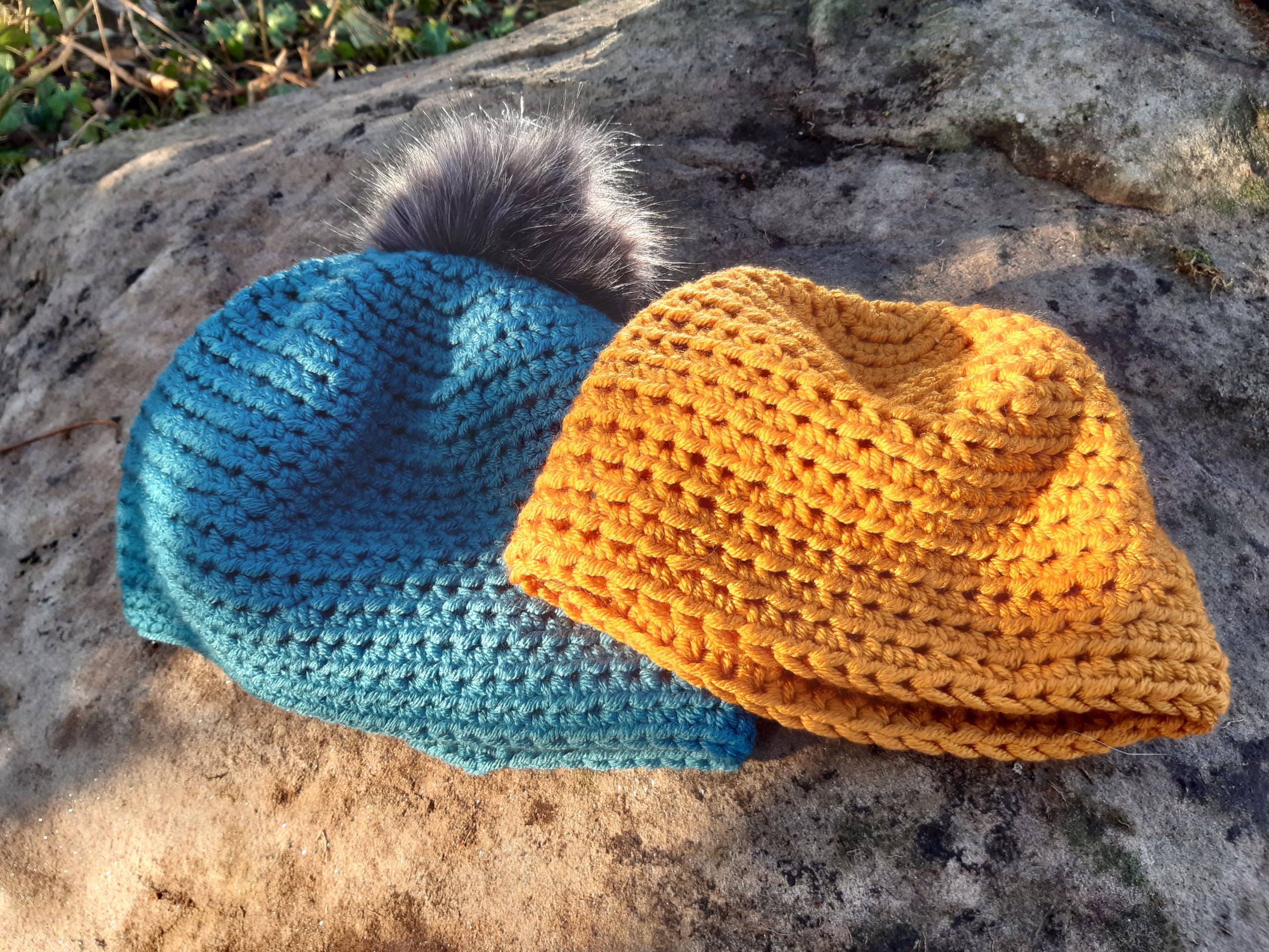 Kit à crocheter : Bon'Pom le bonnet super facile