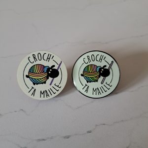 Pin's Croch'ta maille