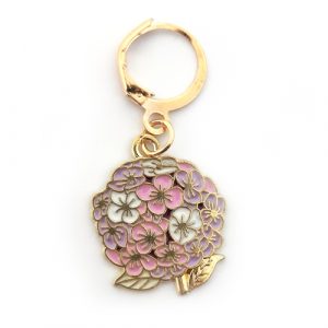 Marqueur de maille bouquet romantique