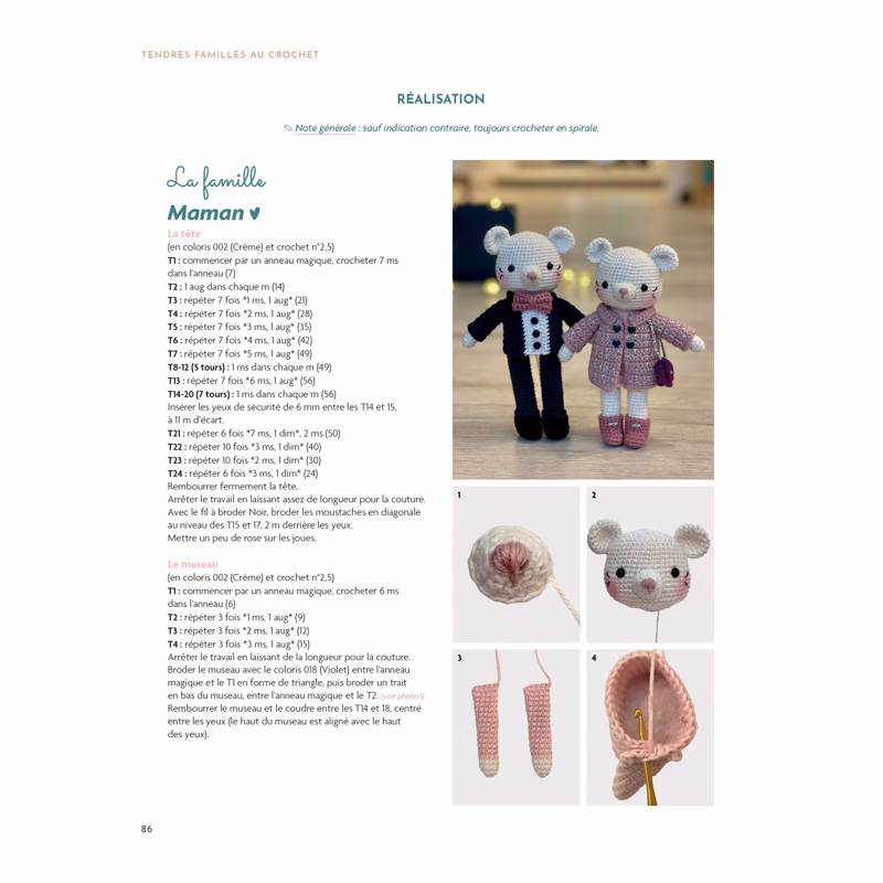Tendres familles au crochet – Image 7
