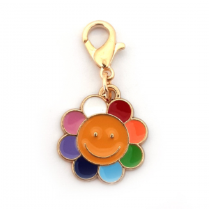 Marqueur de maille Sunny la fleur colorée