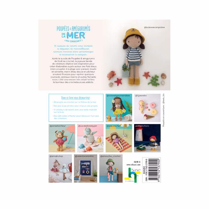 Poupées et amigurumis de la mer au crochet – Image 2