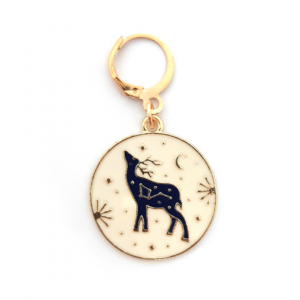Marqueur de maille médaillon brâme du cerf