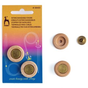Embouts bois et laiton pour câbles interchangeables Pony
