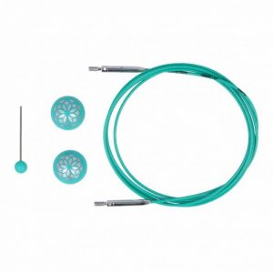 Découvre les câbles KnitPro Mindful 360°, compatibles avec crochets tunisiens Symfonie et aiguilles interchangeables. Souples, robustes et modulables, ils t’apportent confort et liberté pour tous tes projets de crochet et tricot.