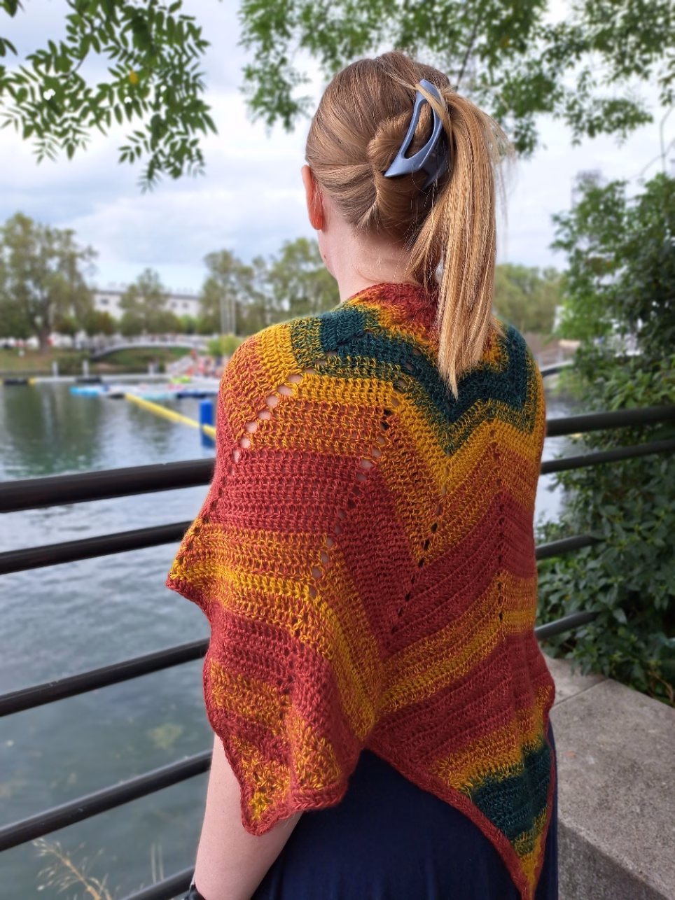 Patron au crochet Châle Kōyō – Image 3