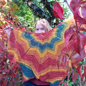 Patron au crochet Châle Kōyō