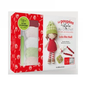 Kit au crochet Lulu fête Noël