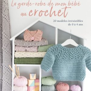 Découvrez 20 modèles irrésistibles à crocheter pour tous les bébés ! Gilets, pulls, barboteuses mais aussi robes, chaussons et bonnet...