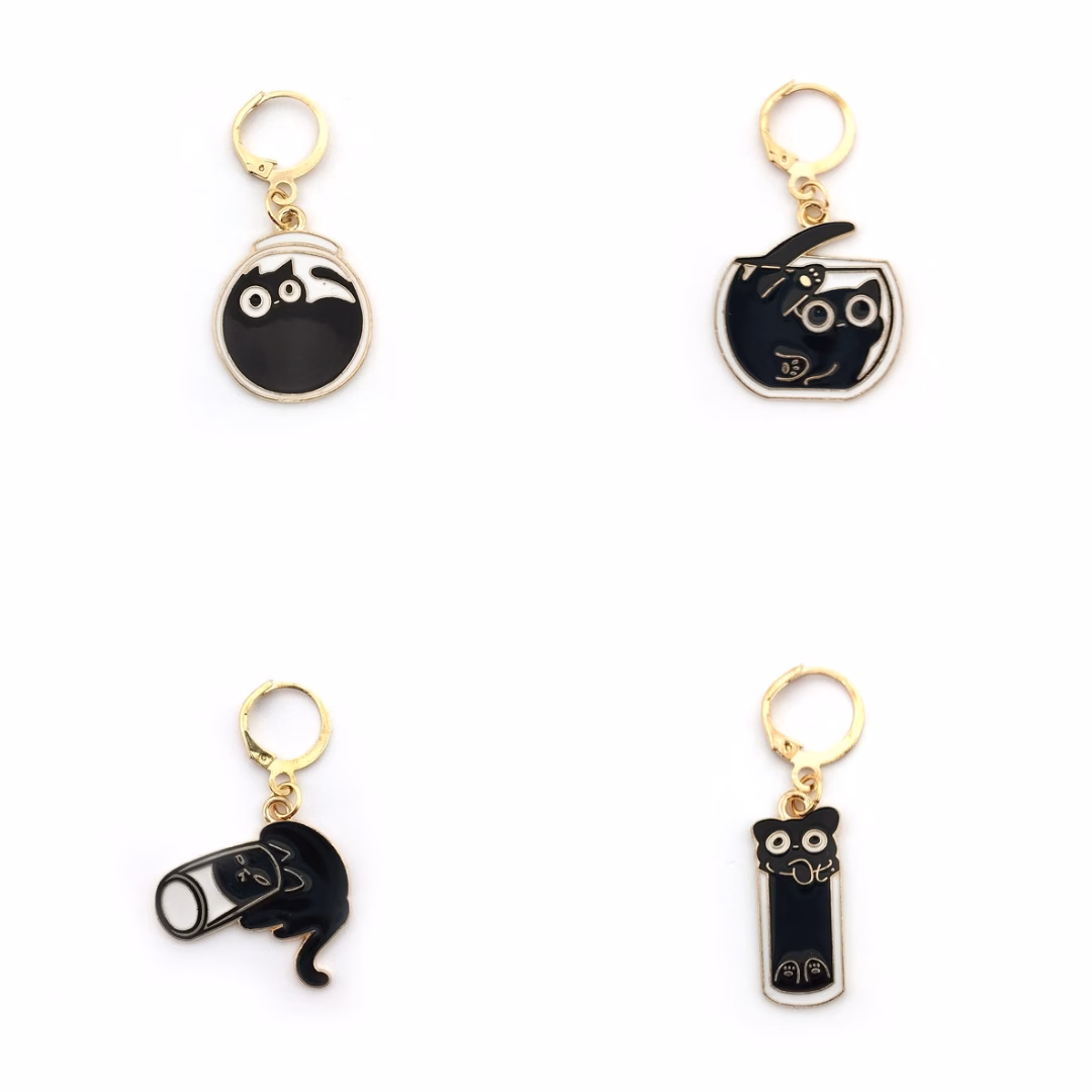 Marqueur de maille Le confort selon Chat