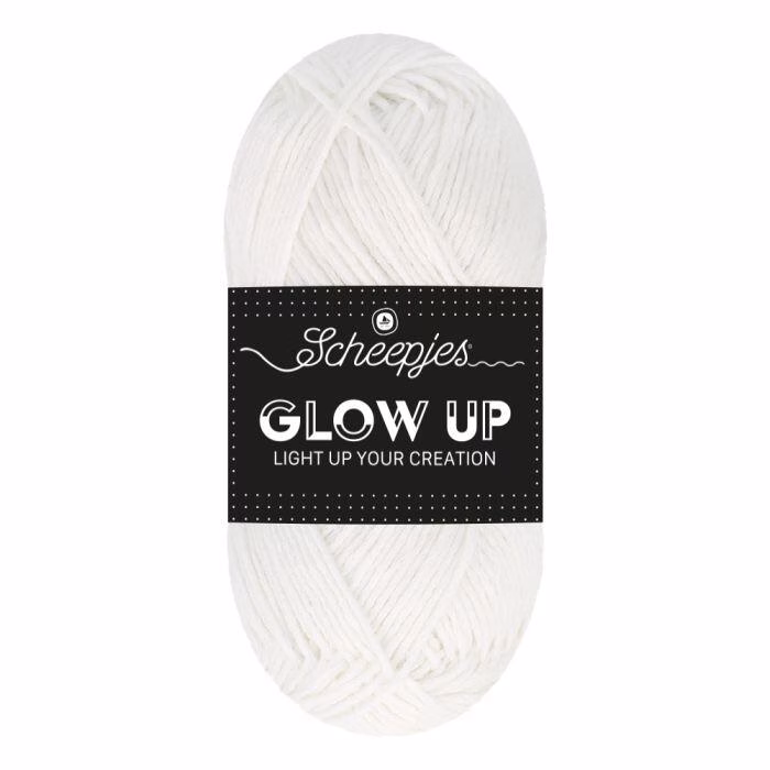 Scheepjes Glow Up 50g : Fais briller tes créations, même dans le noir ! – Image 3