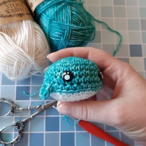 Patron au crochet Amigurumi Marylène la baleine
