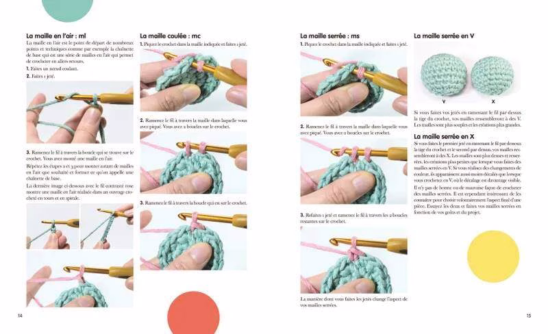 Livre Je crochète mes amigurumim's - 25 projets adorables spécial débutant