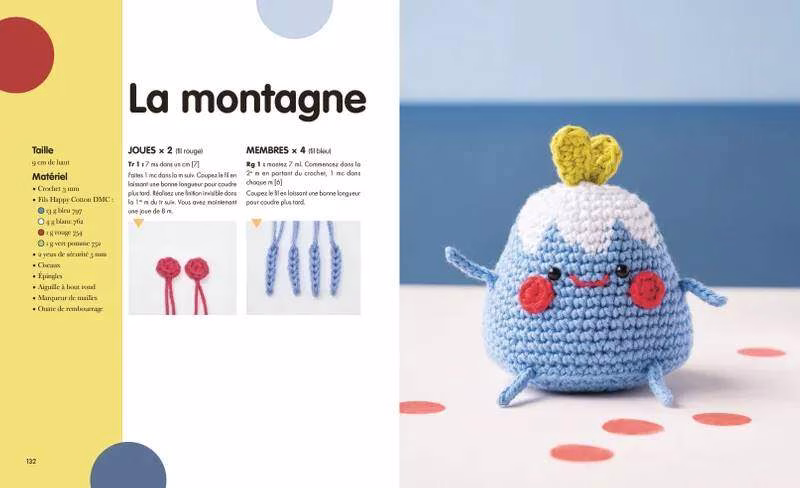 Livre Je crochète mes amigurumim's - 25 projets adorables spécial débutant