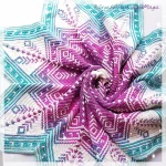 Modèle au crochet gratuit : Boule de Noël à accrocher Étoile des Neiges