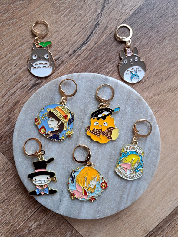 Marqueurs de Maille Château Ambulant | L'Univers Ghibli dans Tes Projets Crochet – Image 2