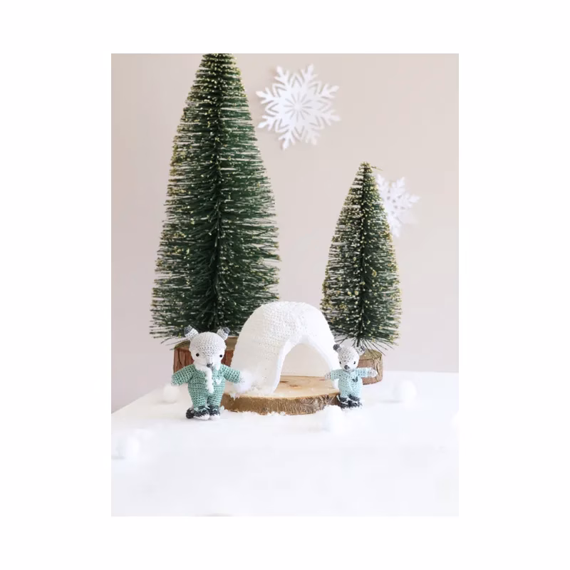 Poupées et Amigurumis de Noël nordique au crochet – Image 9