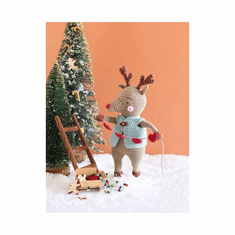 Poupées et Amigurumis de Noël nordique au crochet – Image 15