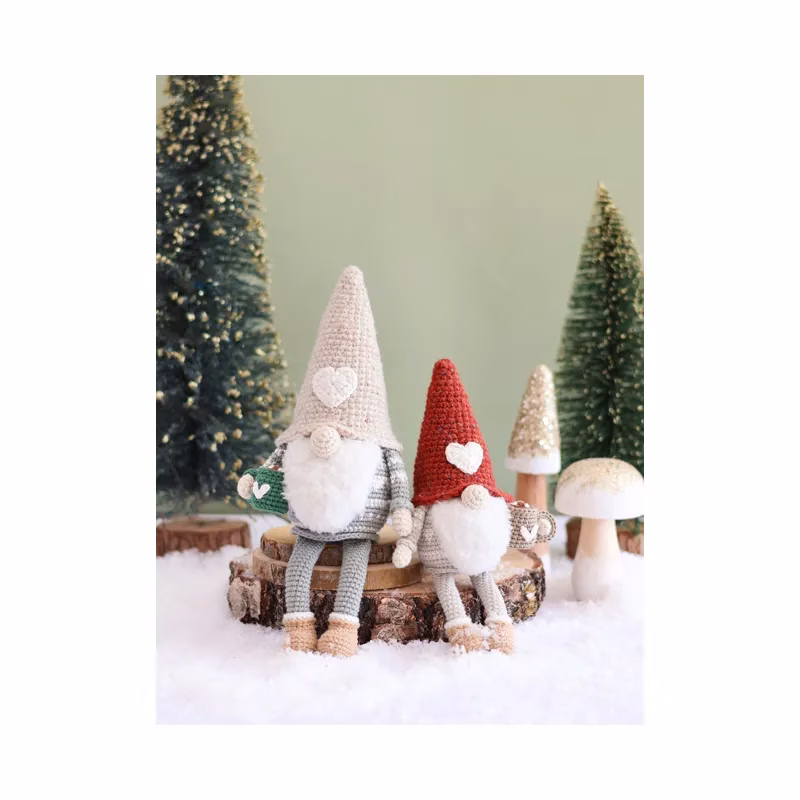 Poupées et Amigurumis de Noël nordique au crochet – Image 14