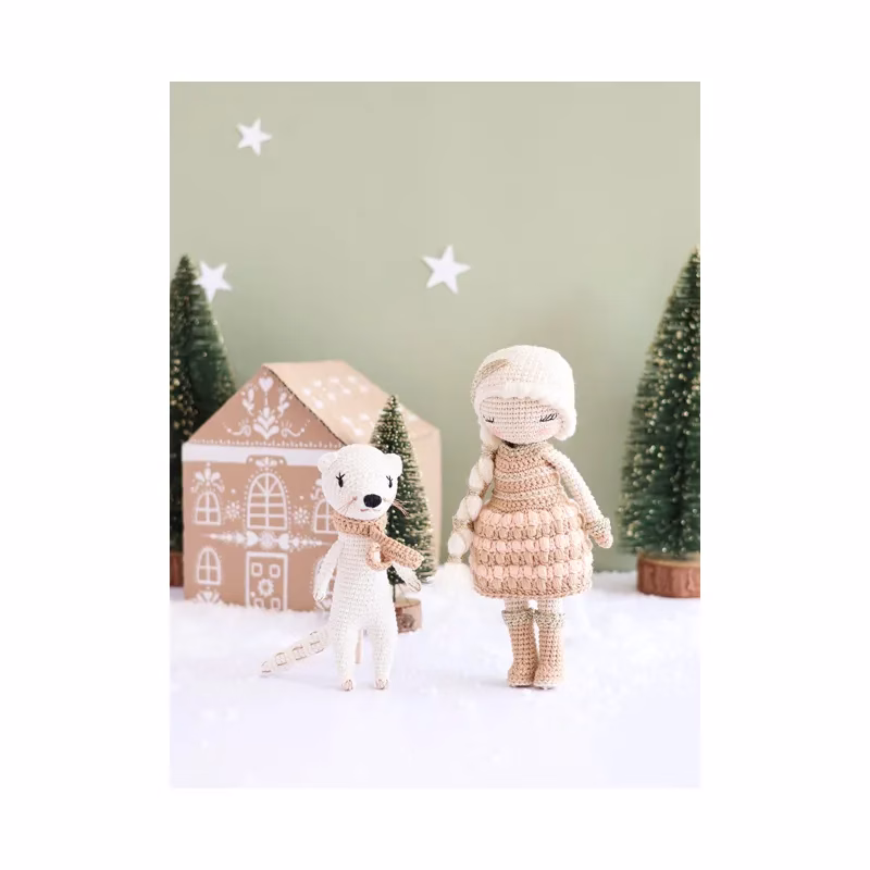 Poupées et Amigurumis de Noël nordique au crochet – Image 13