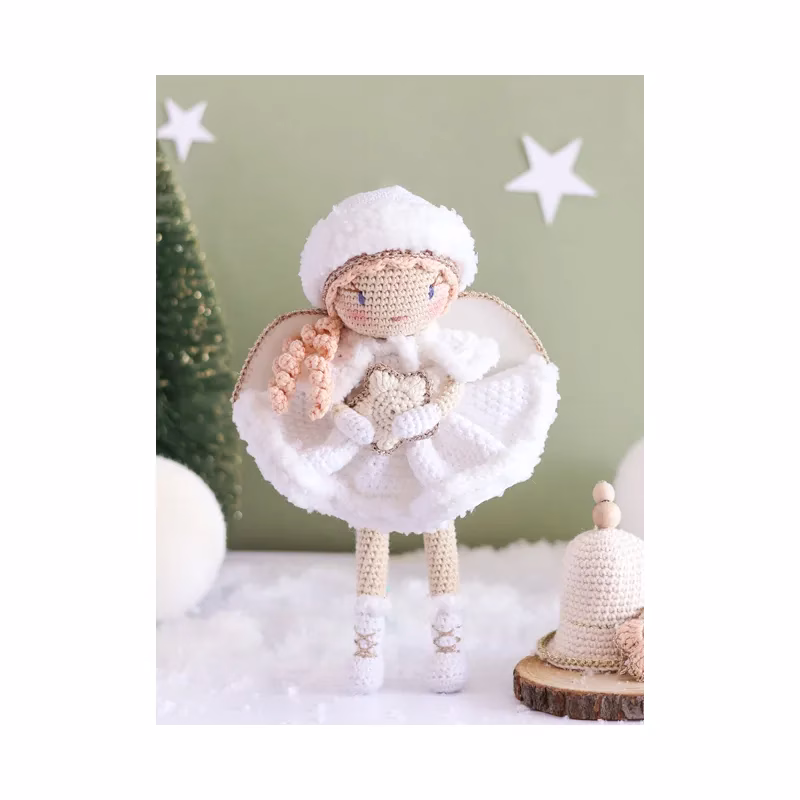 Poupées et Amigurumis de Noël nordique au crochet – Image 12