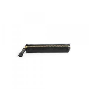 trousse noir en cuir pour crochet