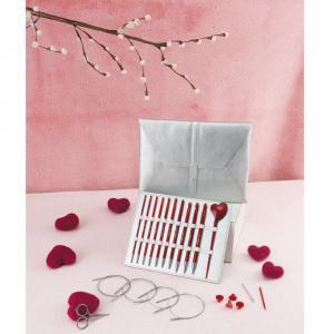 Set crochets tunisiens Amore KnitPro ouvert