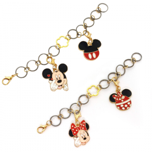 compte-rang mickey et minnie pour crochet
