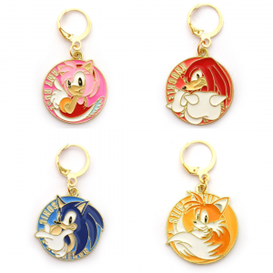 4 Marqueurs de maille : Amy, Sonic, Tails et Knuckles