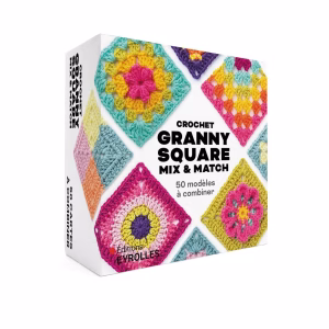 Explorez Crochet Granny Square Mix et Match : 50 modèles à crocheter : Cartes à taille réelle et diagrammes vous permet de créer des projets sur-mesure !
