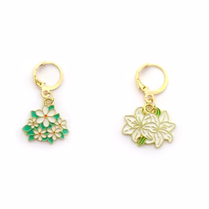 Marqueurs de Maille Fleurs Parfumées : Lys et Jasmin au bout de ton crochet !
