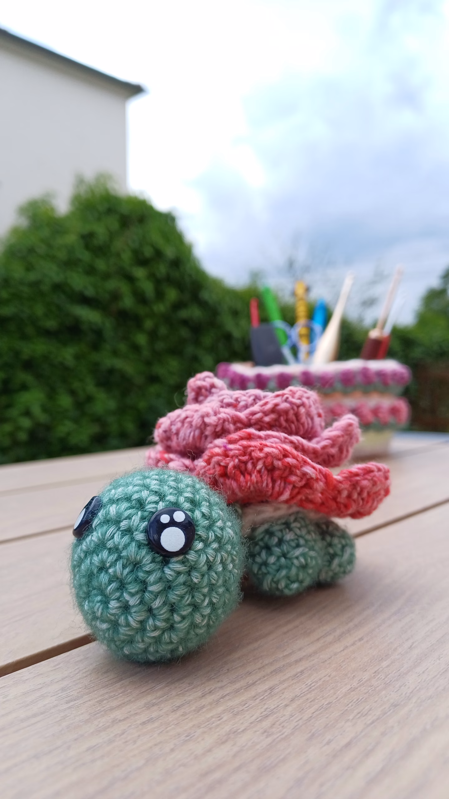 Kit crochet amigurumi | Lulu la Tortue fleurie – Image 4