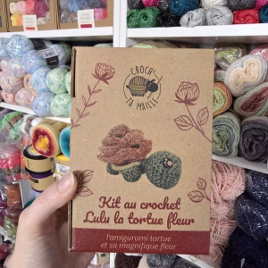 Kit crochet amigurumi | Lulu la Tortue fleurie