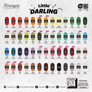 Craque pour le Fil Chenille Little Darling de Scheepjes : 100 % polyester, ultra doux, idéal pour amigurumis, doudous et plaids bébé. 52 couleurs dispo !