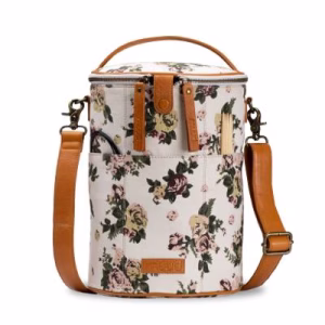 Opte pour le sac de rangement tricot Muud Saturn XL Flower : spacieux, pratique en coton épais et cuir véritable. Idéal pour organiser tricot, crochet et accessoires.