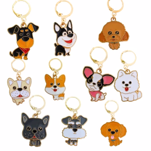 Craque pour les Marqueurs de maille Les chiens cartoon : une collection d’accessoires crochet et tricot illustrés, pratiques et pleins de personnalité pour crocheter avec le sourire.