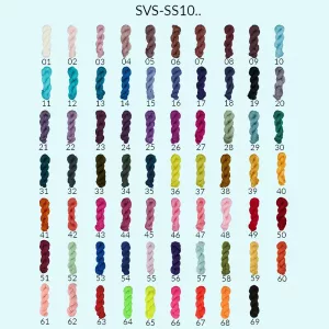 Découvrez le Fil mérinos DK semi-uni Symfonie Viva Solid : fil 100 % mérinos Superwash, 220 m par 100 g, 69 coloris teintés main pour vêtements et accessoires crochet ou tricot.