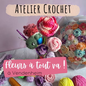 Atelier créatif crochet & céramique à Vendenheim