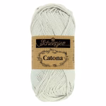 Découvrez le fil coton blanc Scheepjes Catona en 50g, 25g et 10g. Coton mercerisé certifié EN71-3, 10 coloris harmonieux pour tous tes projets crochet et tricot.