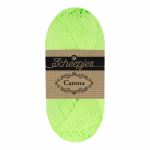 La palette verts clairs du Scheepjes Catona regroupe 14 coloris harmonieux dans un coton mercerisé doux, brillant et certifié EN71-3. Disponible en trois grammages — 50g, 25g et 10g — pour t'adapter à tous tes projets, du grand ouvrage aux petites touches multicolores.