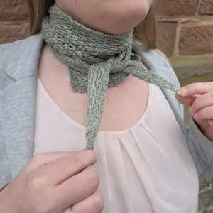 Patron au crochet Foulard Lichen
