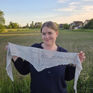 Patron au crochet Foulard Métamorphose