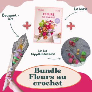 🌸 Bundle Bouquet Fleurs au Crochet