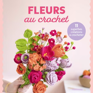Crochète de superbes fleurs avec le livre de Gaëlle Mucha : 11 modèles poétiques de coquelicots, roses, œillets et plus encore. Techniques de base incluses. Commande ton livre !