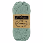 Découvrez le fil coton gris noir Scheepjes Catona en 50g, 25g et 10g. Coton mercerisé certifié EN71-3, coloris harmonieux pour tous tes projets crochet.