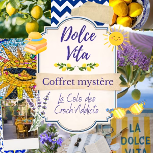 Coffret mystère au crochet MCAL Dolce Vita
