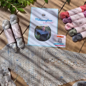 Kit crochet Foulard Métamorphose