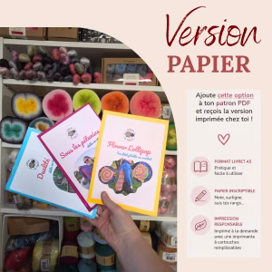 Option impression papier d'un patron PDF